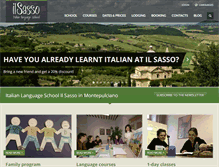 Tablet Screenshot of ilsasso.com